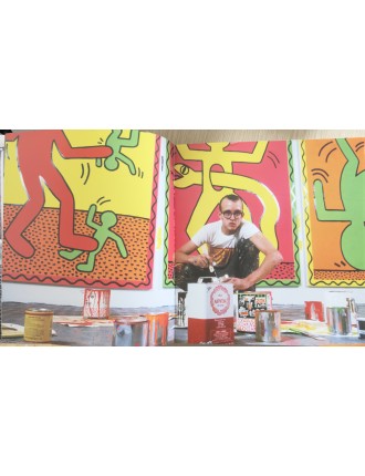Livre Keith Haring de J.Deitch - S.Geiss - J.Gruen. En coopération avec The Estate of K.Haring. Rizzoli NY.2008