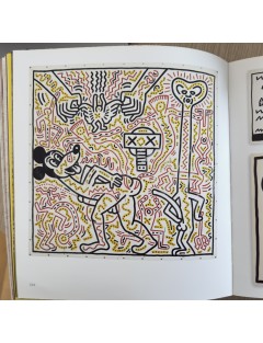 Livre Keith Haring de J.Deitch - S.Geiss - J.Gruen. En coopération avec The Estate of K.Haring. Rizzoli NY.2008