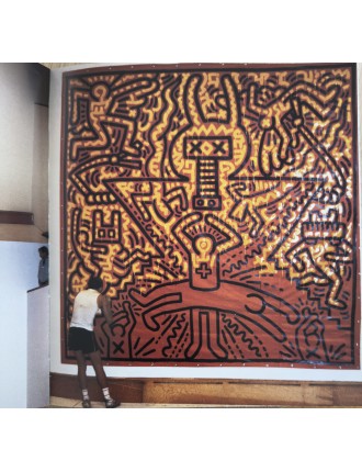 Livre Keith Haring de J.Deitch - S.Geiss - J.Gruen. En coopération avec The Estate of K.Haring. Rizzoli NY.2008
