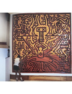Livre Keith Haring de J.Deitch - S.Geiss - J.Gruen. En coopération avec The Estate of K.Haring. Rizzoli NY.2008