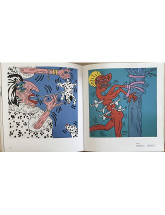 Livre Keith Haring de J.Deitch - S.Geiss - J.Gruen. En coopération avec The Estate of K.Haring. Rizzoli NY.2008