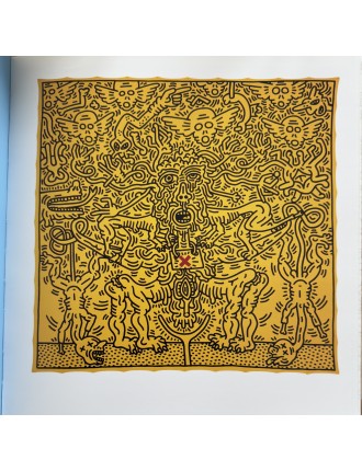 Livre Keith Haring de J.Deitch - S.Geiss - J.Gruen. En coopération avec The Estate of K.Haring. Rizzoli NY.2008