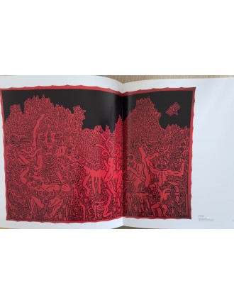 Livre Keith Haring de J.Deitch - S.Geiss - J.Gruen. En coopération avec The Estate of K.Haring. Rizzoli NY.2008