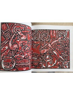 Livre Keith Haring de J.Deitch - S.Geiss - J.Gruen. En coopération avec The Estate of K.Haring. Rizzoli NY.2008