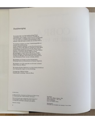 Livre sur le mouvement COBRA de Jean-Clarence Lambert. Edition Mercatorfonds 1983