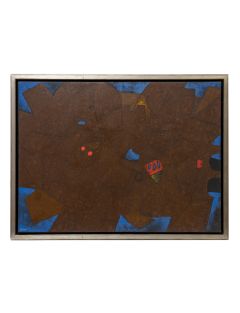 Nocturne. Huile sur toile. Signé en bas à droite. George Collignon