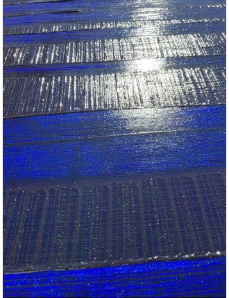 Composition abstraite. "Pierre Soulages Tribute". Résine pigments et glaçage sur toile de Ronan Martin