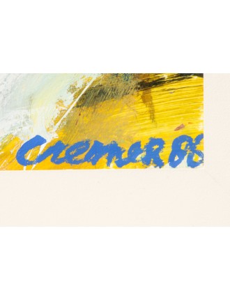 Jan CREMER Acrylique sur papier