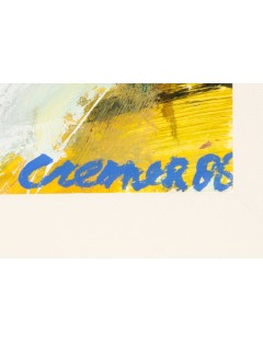 Jan CREMER Acrylique sur papier