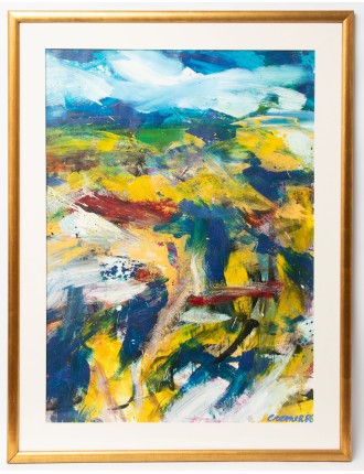 Jan CREMER Acrylique sur papier