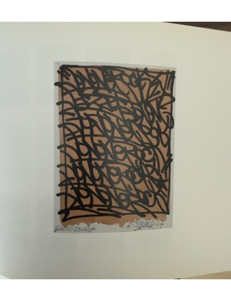 Livre JonOne. My Father's Keeper. Galerie Le Feuvre. 2008. Catalogue d'exposition