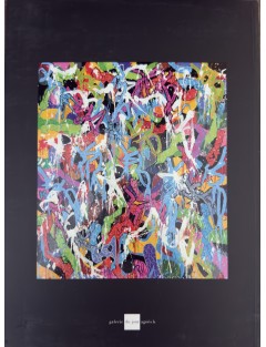 Livre JonOne. Fireworks. Galerie du Jour Agnès B. 2015