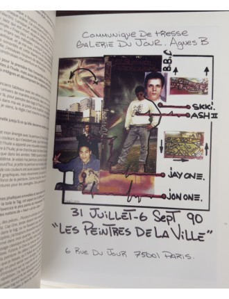 Livre JonOne. Fireworks. Galerie du Jour Agnès B. 2015