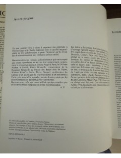 Livre Lapicque de Aloys Perregaux aux Editions Ides et Calendes. 2003