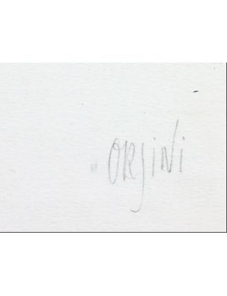 Composition en jaune et noir de Monique Orsini