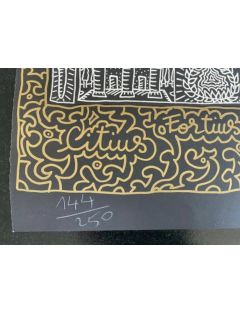 Lithographie Jeux Olympiques de Barcelone 1992 de Robert Combas