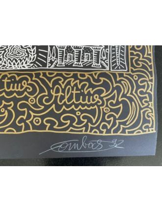 Lithographie Jeux Olympiques de Barcelone 1992 de Robert Combas