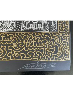 Lithographie Jeux Olympiques de Barcelone 1992 de Robert Combas