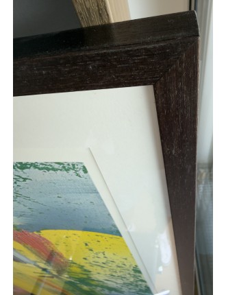 Composition abstraite. 1983. Sérigraphie en édition limitée de Gerhard Richter