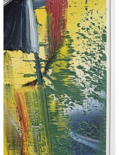 Composition abstraite. 1983. Sérigraphie en édition limitée de Gerhard Richter