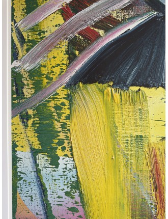 Composition abstraite. 1983. Sérigraphie en édition limitée de Gerhard Richter