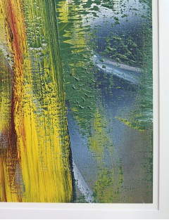 Composition abstraite. 1983. Sérigraphie en édition limitée de Gerhard Richter