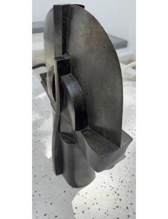 Sculpture en bronze à patine verte. "Selene". Signée et numérotée de  José Luis Sánchez