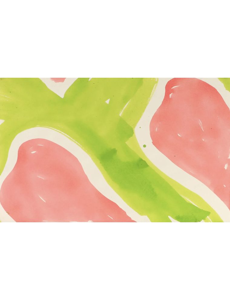 Claude Viallat – Papier – Empreintes n°1