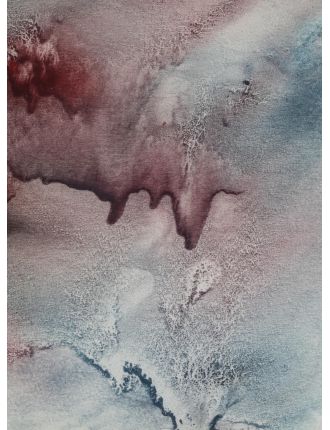 Dora Maar (Henriette Théodora Markovitch) – Huile – Composition abstraite en rouge et bleu