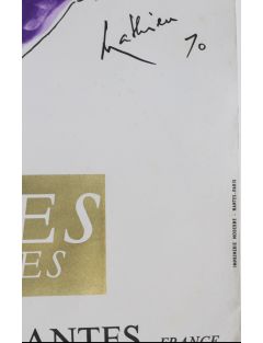 Georges MATHIEU – 1971 – Floralies internationales de nantes, 23 avril - 6 mai 1971
