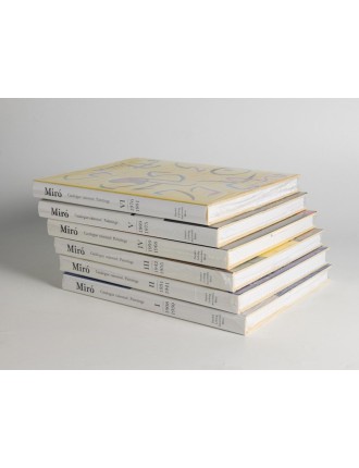 Livre MIRÓ Peintures. Catalogue raisonné en 6 volumes des peintures de Joan MIRÓ