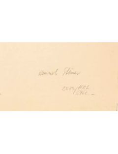 Heinrich Steiner – Papier – Paysage italien vue de la terrasse