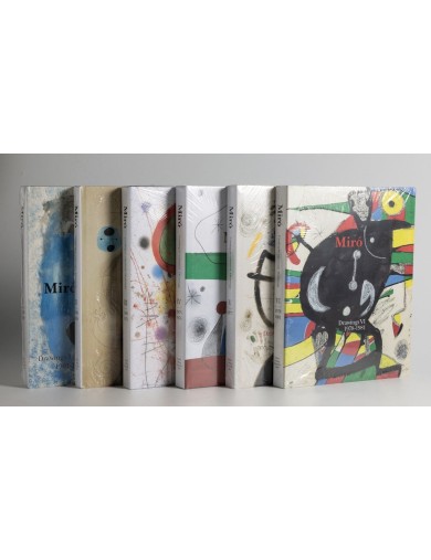 Livre MIRÓ Dessins. Catalogue raisonné en 6 volumes des dessins de Joan MIRÓ