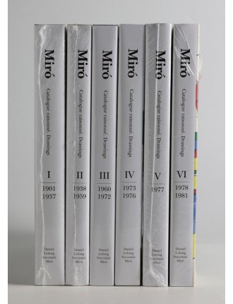 Livre MIRÓ Dessins. Catalogue raisonné en 6 volumes des dessins de Joan MIRÓ