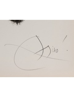 Lithographie Sala Gaspar, Galeria Metras et Belarte. "avant la lettre" de Joan MIRÓ