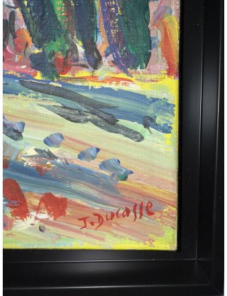 Jean Ducasse – Acrylique – Paysage du sud de la france