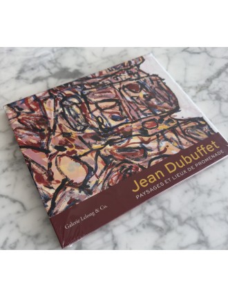 Livre Jean Dubuffet. Paysages et lieux de promenades. Galerie Lelong.
