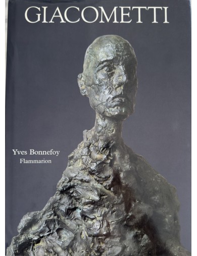 Livre Giacometti. Biographie d'une oeuvre de Yves Bonnefoy. Edition Flammarion.