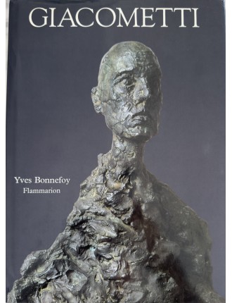 Livre Giacometti. Biographie d'une oeuvre de Yves Bonnefoy. Edition Flammarion.