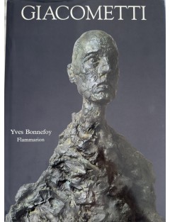 Livre Giacometti. Biographie d'une oeuvre de Yves Bonnefoy. Edition Flammarion.