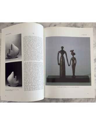 Livre Giacometti. Biographie d'une oeuvre de Yves Bonnefoy. Edition Flammarion.