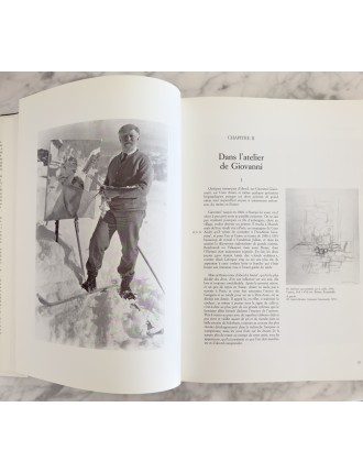 Livre Giacometti. Biographie d'une oeuvre de Yves Bonnefoy. Edition Flammarion.