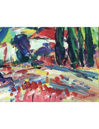 Jean Ducasse – Acrylique – Paysage du sud de la france