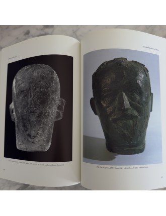 Livre Giacometti. Biographie d'une oeuvre de Yves Bonnefoy. Edition Flammarion.