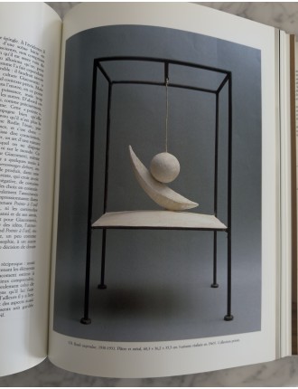 Livre Giacometti. Biographie d'une oeuvre de Yves Bonnefoy. Edition Flammarion.