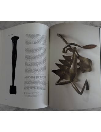 Livre Giacometti. Biographie d'une oeuvre de Yves Bonnefoy. Edition Flammarion.