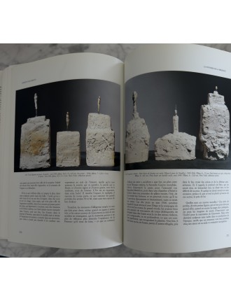 Livre Giacometti. Biographie d'une oeuvre de Yves Bonnefoy. Edition Flammarion.