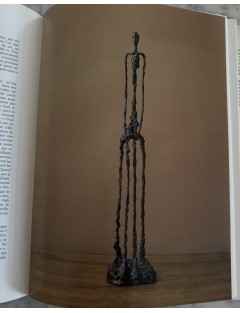 Livre Giacometti. Biographie d'une oeuvre de Yves Bonnefoy. Edition Flammarion.
