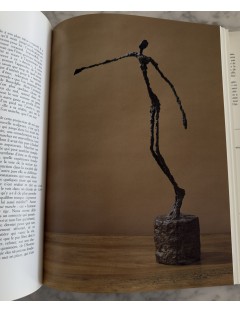 Livre Giacometti. Biographie d'une oeuvre de Yves Bonnefoy. Edition Flammarion.