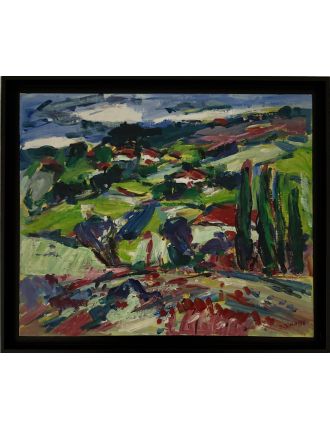 Jean Ducasse – Acrylique – Paysage du sud de la france